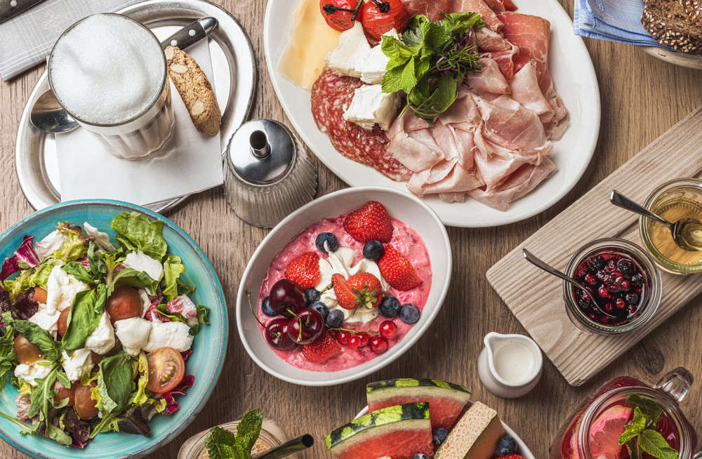 Frühstück im Palavrion