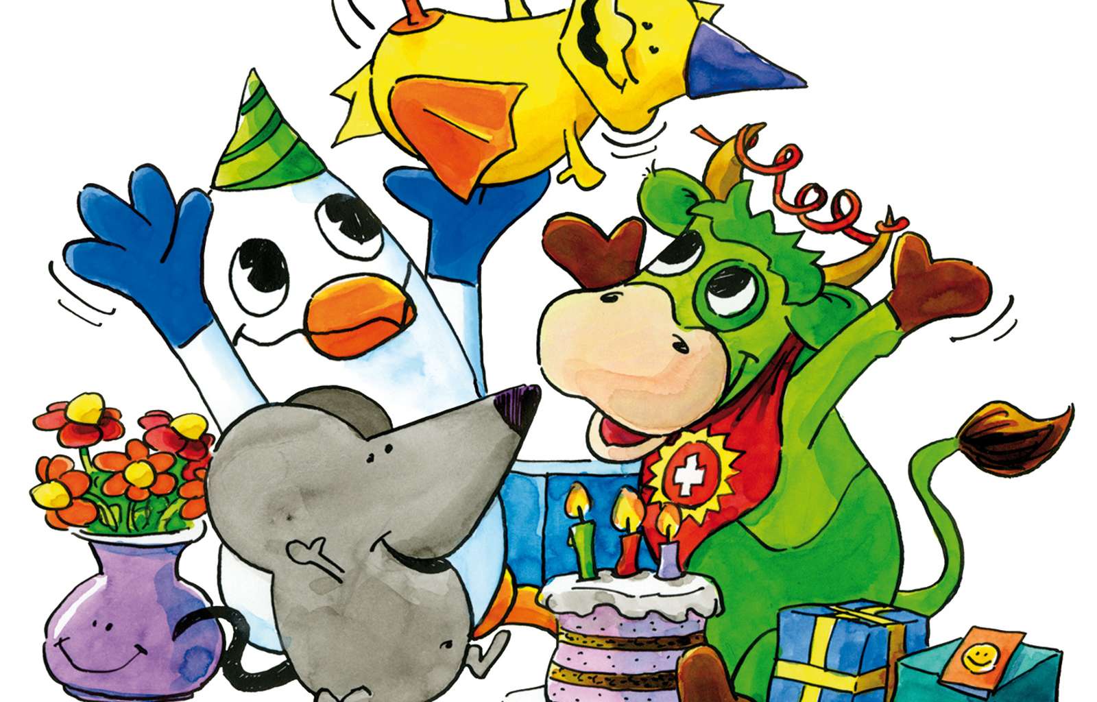 Picky, Geburtstagsfest, Geburtstag, Kinder, Kinderparty