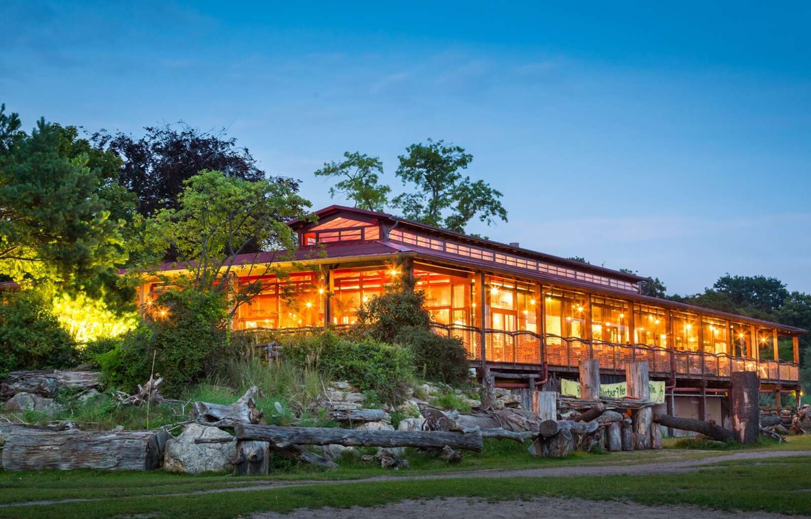 Kiwara Lodge Außenansicht
