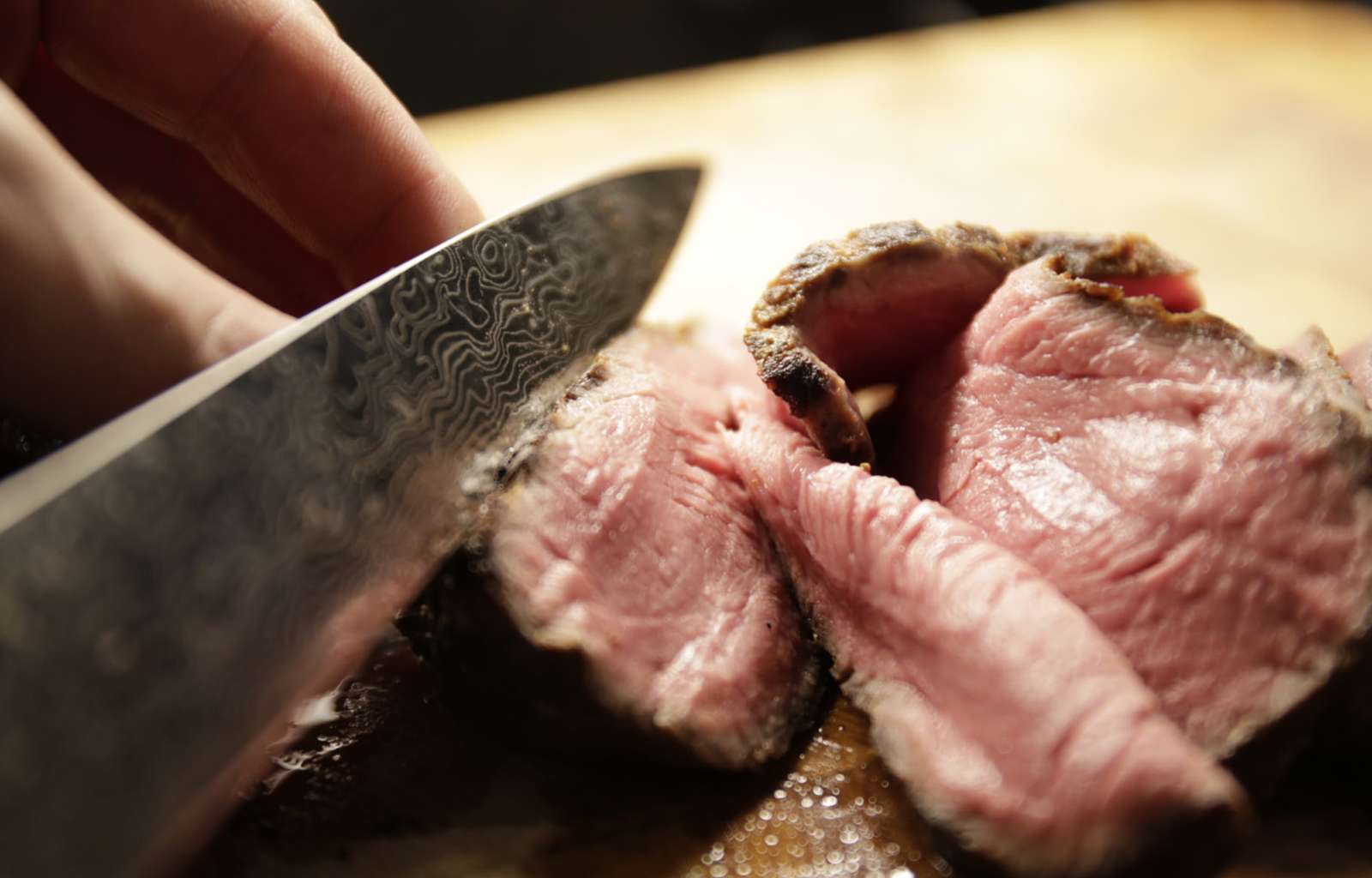 meat on grill
