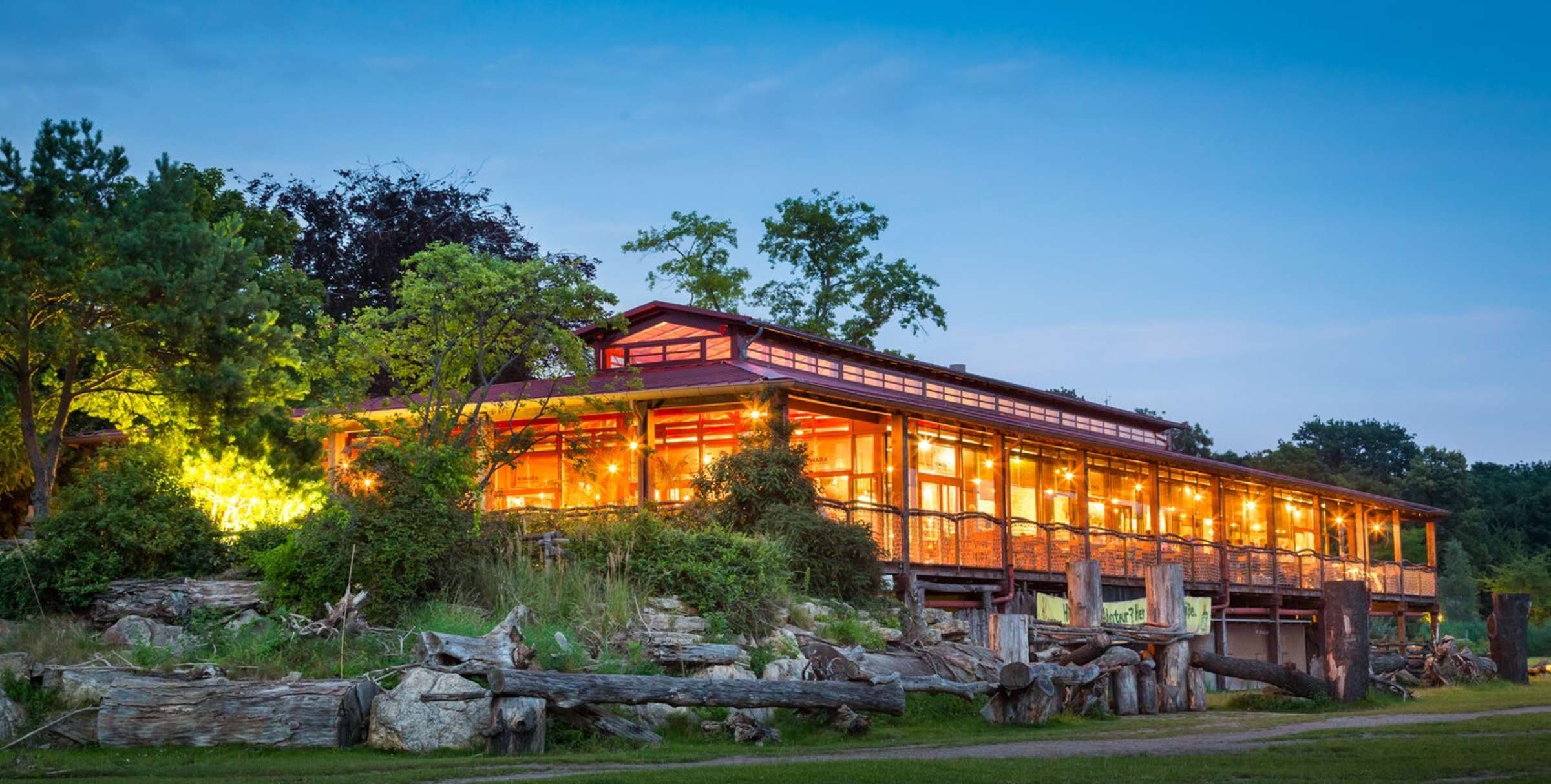 Kiwara Lodge Außenansicht
