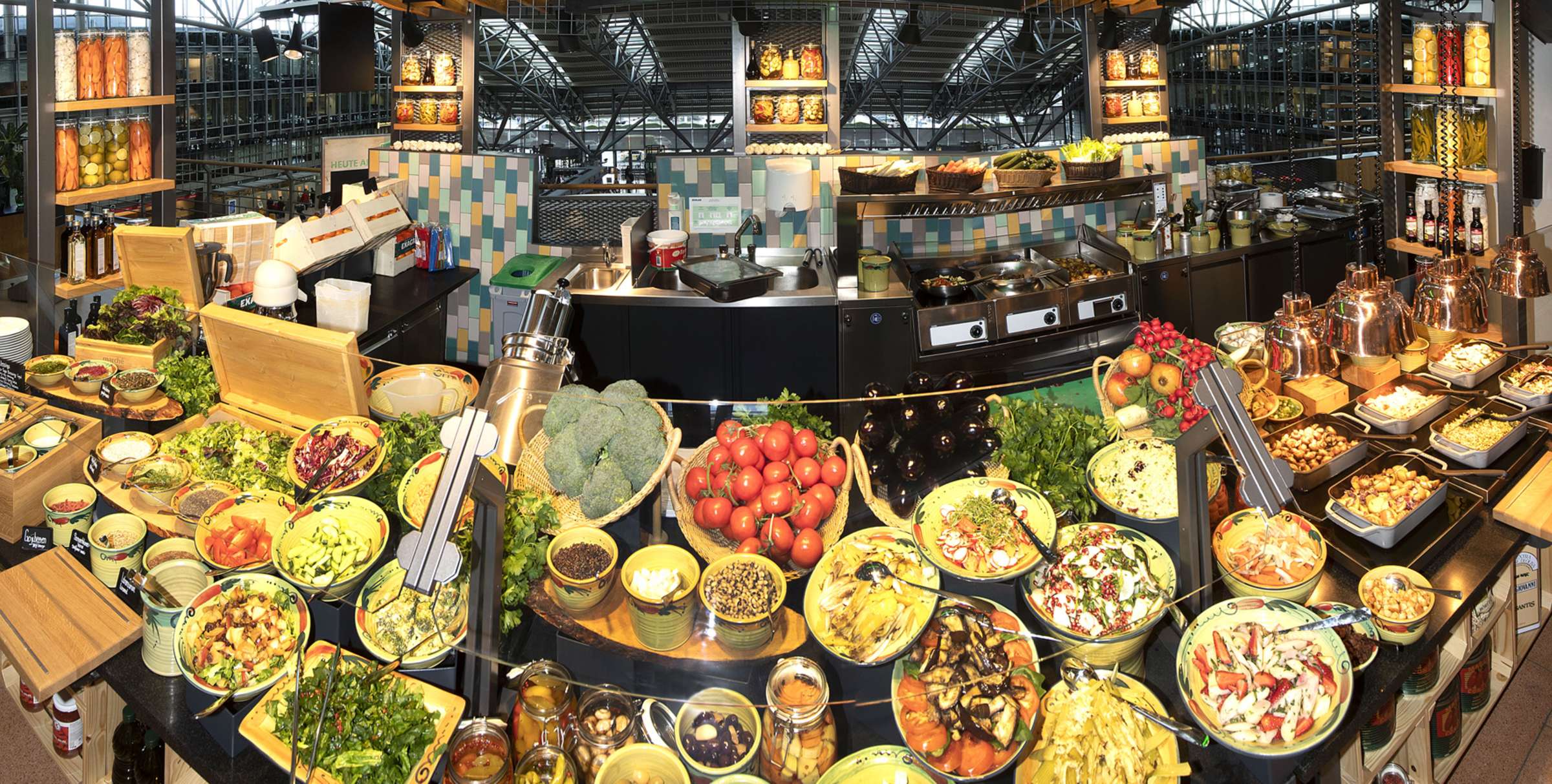 Marché Mövenpick Hamburg Airport Vegetarian Island