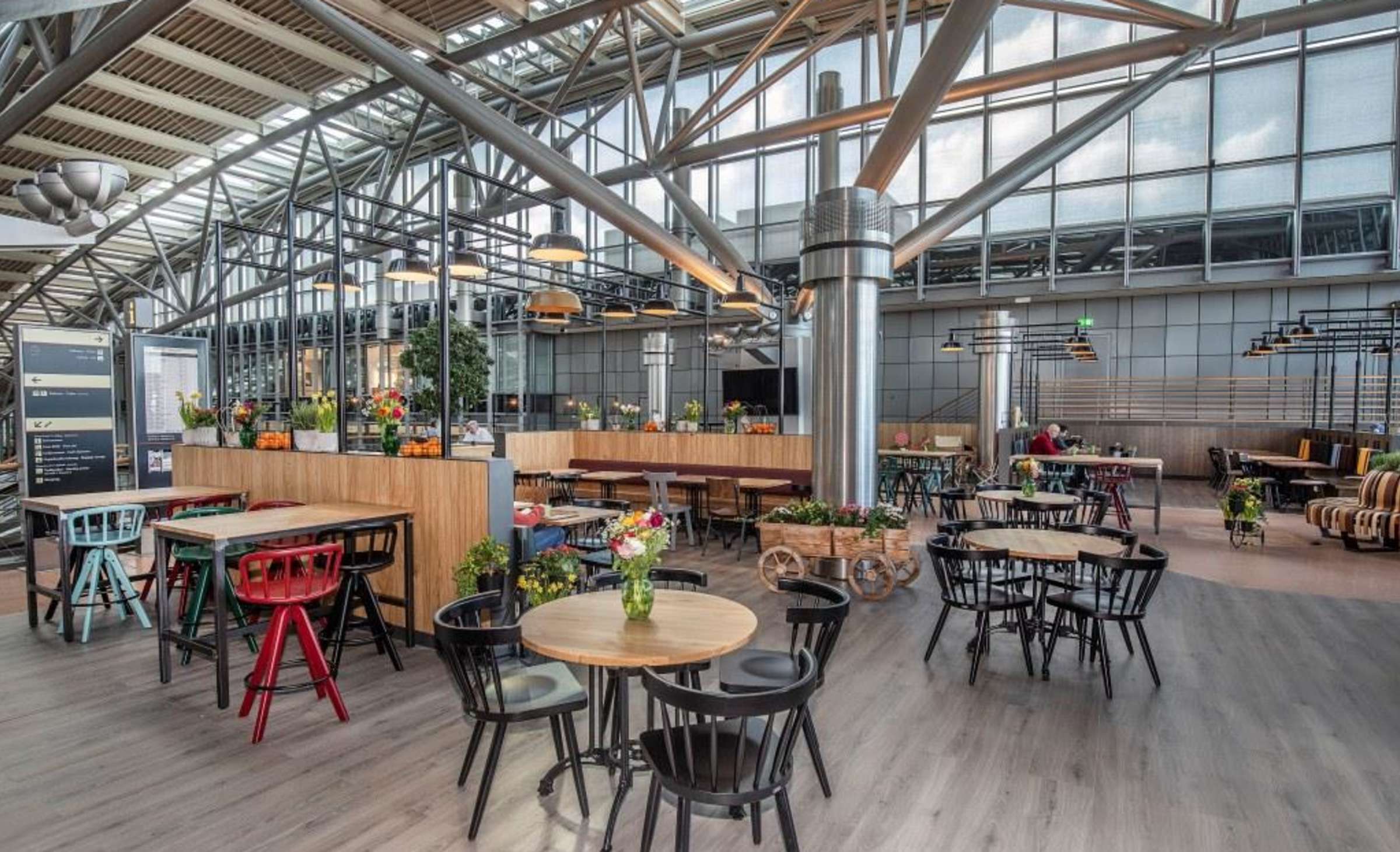 Marché Restaurant Hamburg Airport, Gastbereich