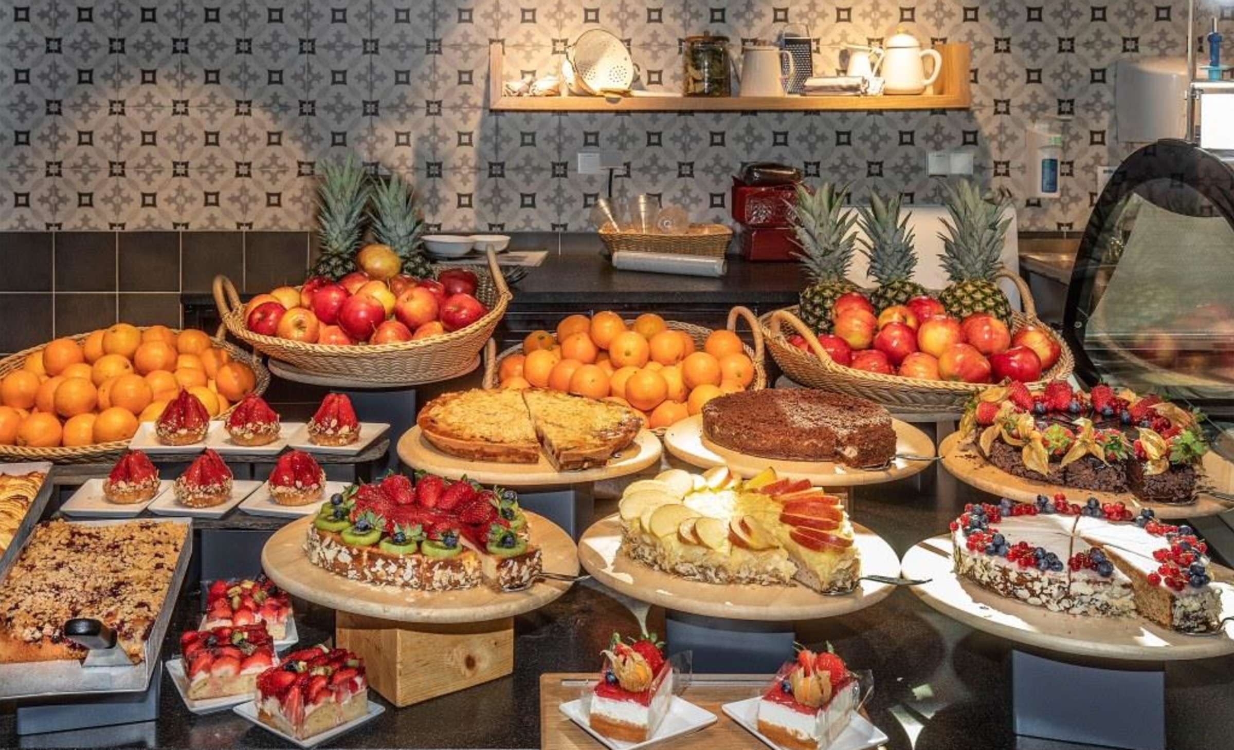 Marché Restaurant Hamburg Airport, Kuchen, Gebäck 