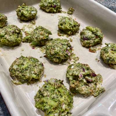 Broccoli cheese nuggets vegetables of the month August