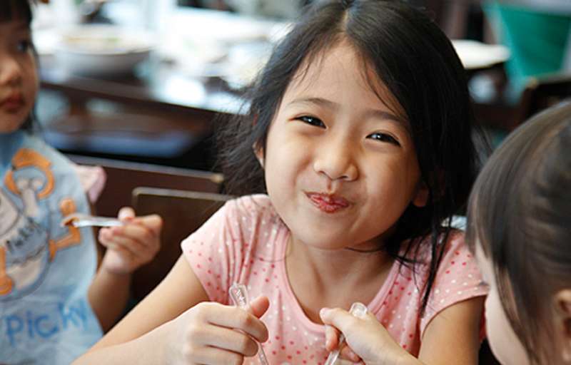 Laughing girl